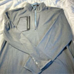 Polo by Ralph Lauren Gray Quarter-Zip Sweatshirt